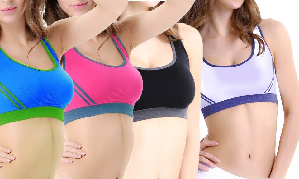 Ensemble de 3 soutiens gorge de sport - Brassière mod. AMELIE