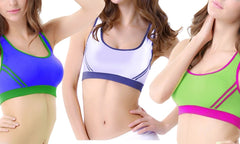 Ensemble de 3 soutiens gorge de sport - Brassière mod. AMELIE