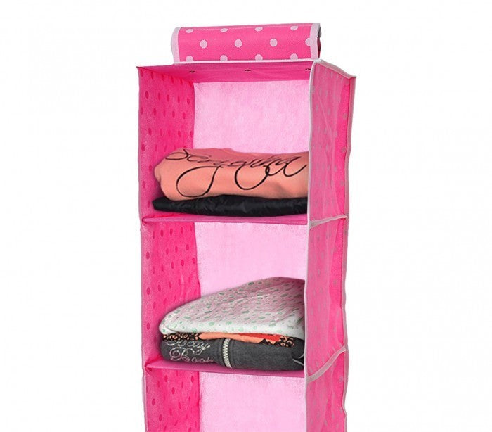 782609 Organisateur de vêtements à suspendre 6 tablettes 28 x 28 x 120 cm