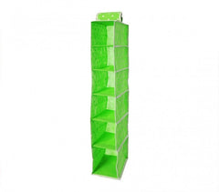 782608 Organisateur de vêtements à suspendre 6 tablettes 15 x 28 x 90 cm