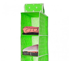 782608 Organisateur de vêtements à suspendre 6 tablettes 15 x 28 x 90 cm