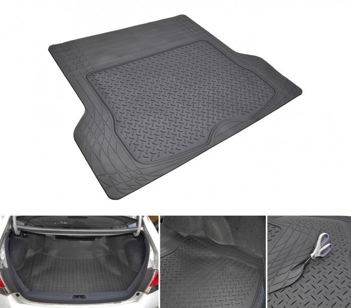 36481 Tapis de coffre de voiture universel en caoutchouc 140x108 cm découpable