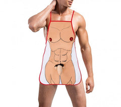 748985 Idée de cadeau tablier homme sexy avec pénis en peluche et en relief