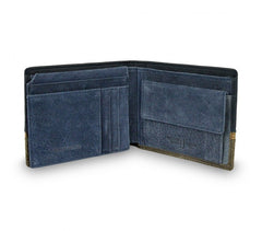 Portefeuille pour hommes 8806 PSB30 en cuir ANTONIO BASILE avec portemonnaie