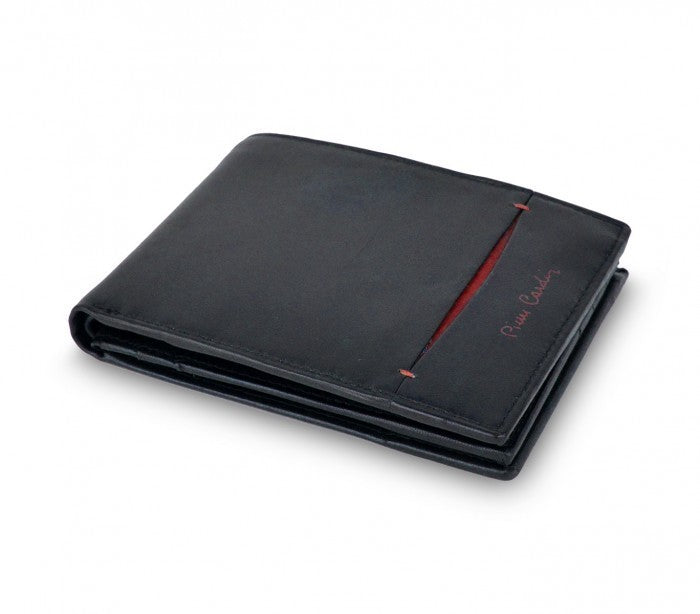 Portefeuille pour hommes 8864 TILAK07 en cuir PIERRE CARDIN avec porte chèque