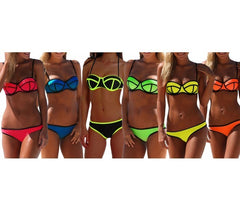 Bikini MWS Ahead mod. NEO effet 3D avec rembourrage amovible swimwear mer