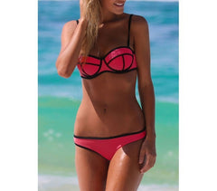 Bikini MWS Ahead mod. NEO effet 3D avec rembourrage amovible swimwear mer