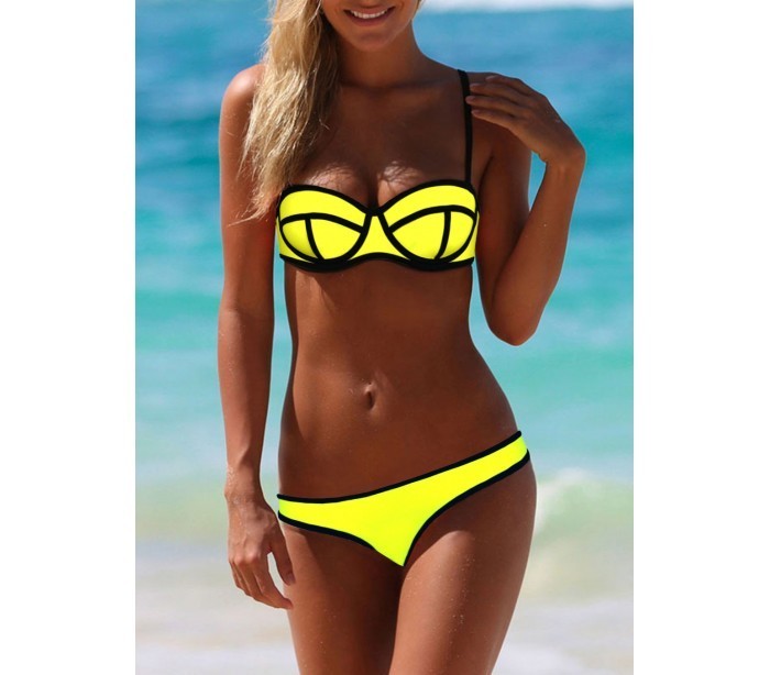 Bikini MWS Ahead mod. NEO effet 3D avec rembourrage amovible swimwear mer