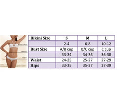 Maillot de bain Bikini mod. Brigitte par MWS AHEAD avec double bande et triangle