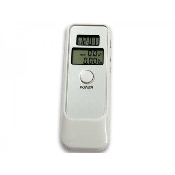 Alcootest portable LCD double affichage numérique avec horloge blanche