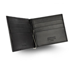 Porte-cartes de crédit PIERRE CARDIN vrai cuir 8858 TILAK07 avec pince à billet