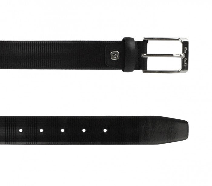 Ceinture pour homme 8005 en vrai cuir PIERRE CARDIN avec boucle en acier poli