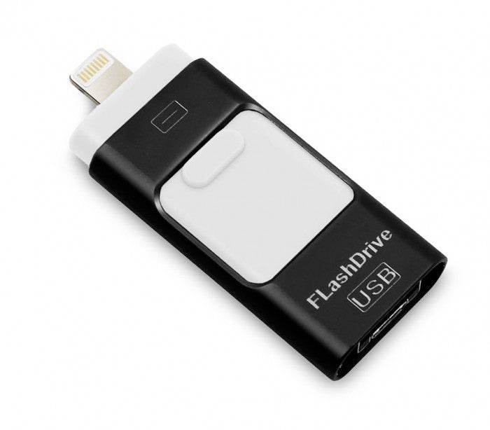 Clef USB 3 en 1 connecteurs lightning micro usb 64Go flash drive storage
