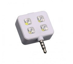 221791 Mini Flash à 4 LED pour selfies compatibles avec Samsung et Apple