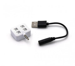 221791 Mini Flash à 4 LED pour selfies compatibles avec Samsung et Apple