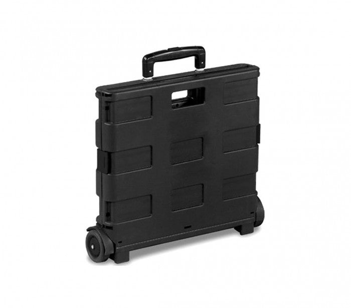 334115Chariot de course trolley pliable en plastique 25 kg max