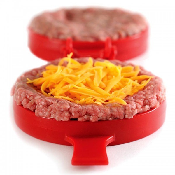 Molde para hamburguesa normal o rellena