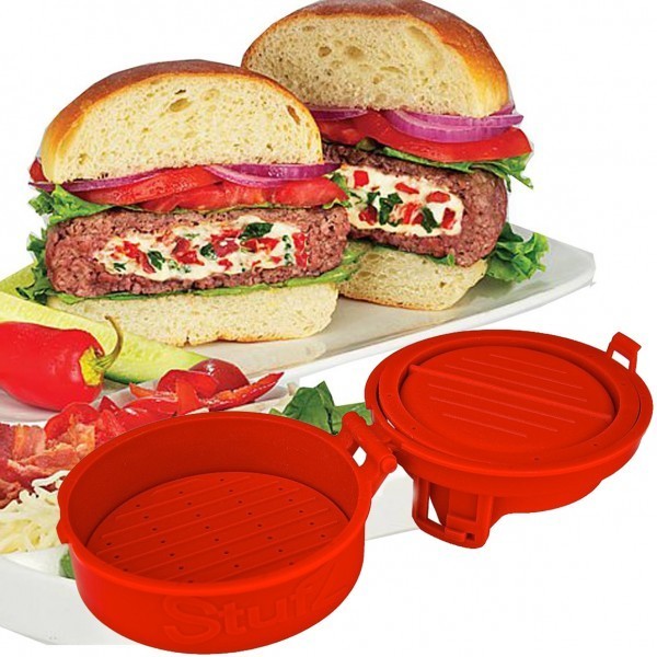 Molde para hamburguesa normal o rellena