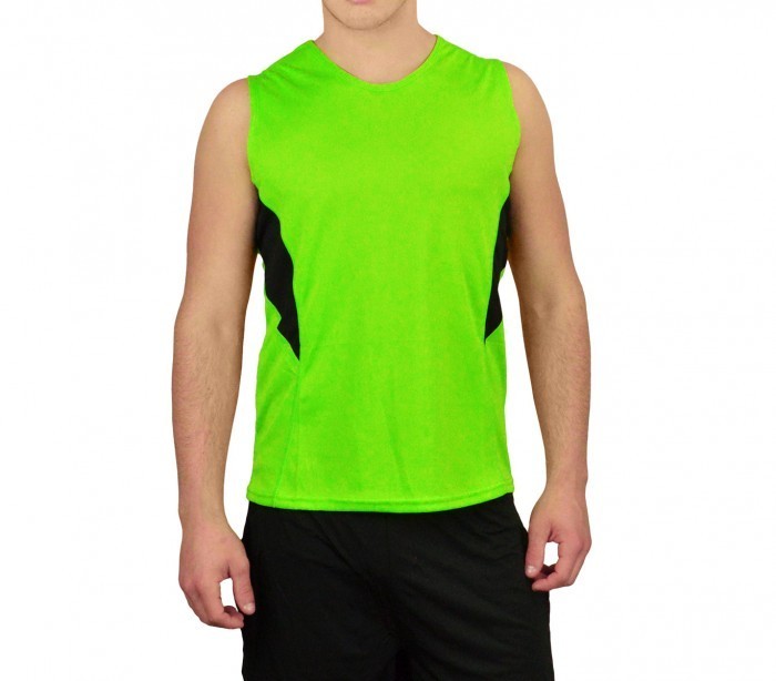 KZ-332 Débardeur de sport hommes modèle TECHNICOLOR  du S au XL