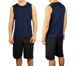 Ensemble de sport pour hommes modèle TECHNICOLOR short et débardeur