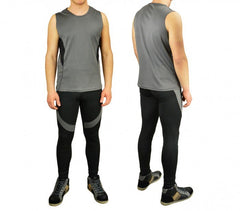 Ensemble de sport pour hommes modèle TECHNICOLOR pantalon et débardeur