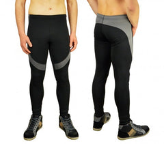 KZ-327 Pantalon de sport pour hommes empiècements colorés et tissu respirant
