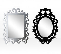 Miroir conception autocollant - sticker - 32 x 23 cm 447205