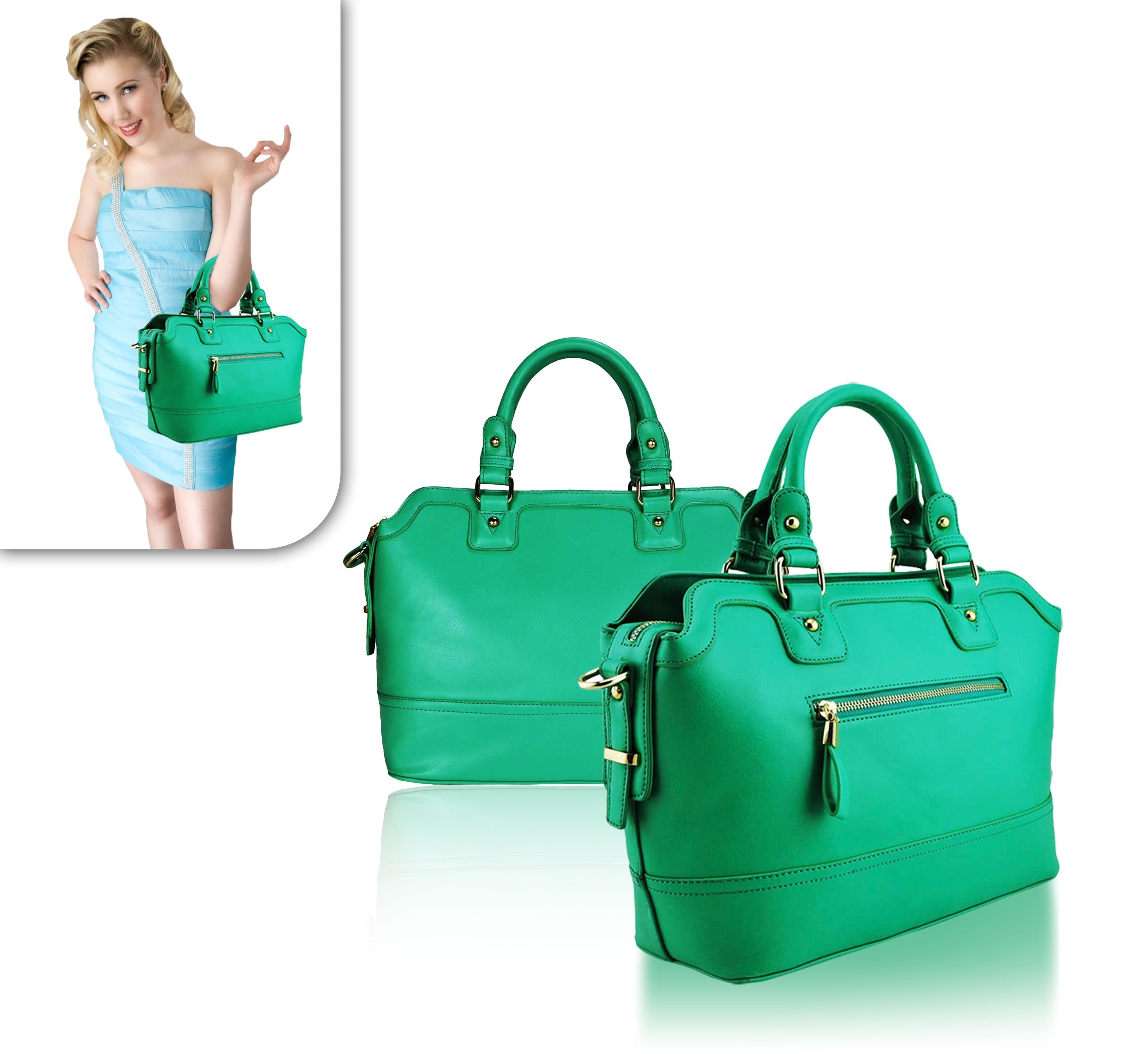 Sac à main et d’épaule MWS AHEAD.en faux cuir de haute qualité et tendance.