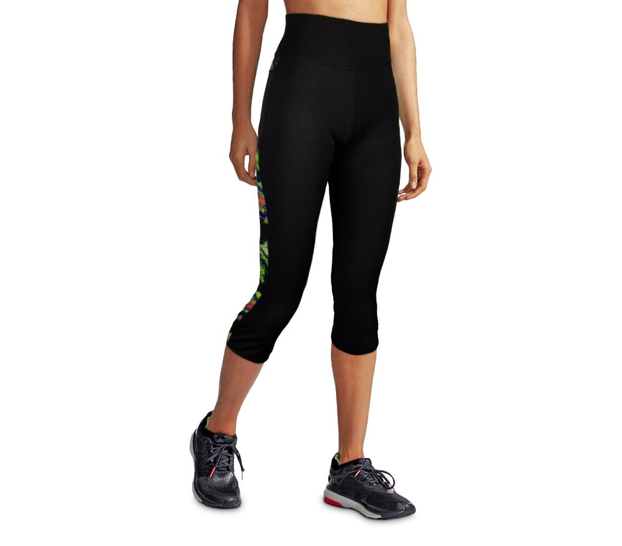 - KZ-290 Leggings de sport mollet pour femmes en tissu respirant taille haute