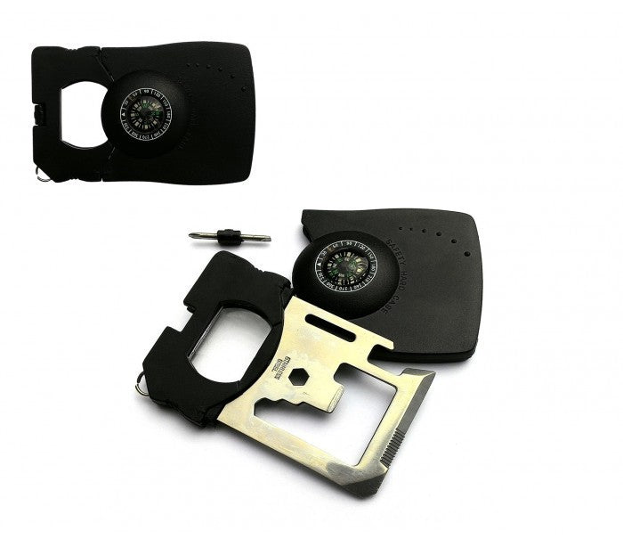 Multi-outils 11 en 1- carte survie - multi-fonction
