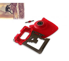Multi-outils 11 en 1- carte survie - multi-fonction