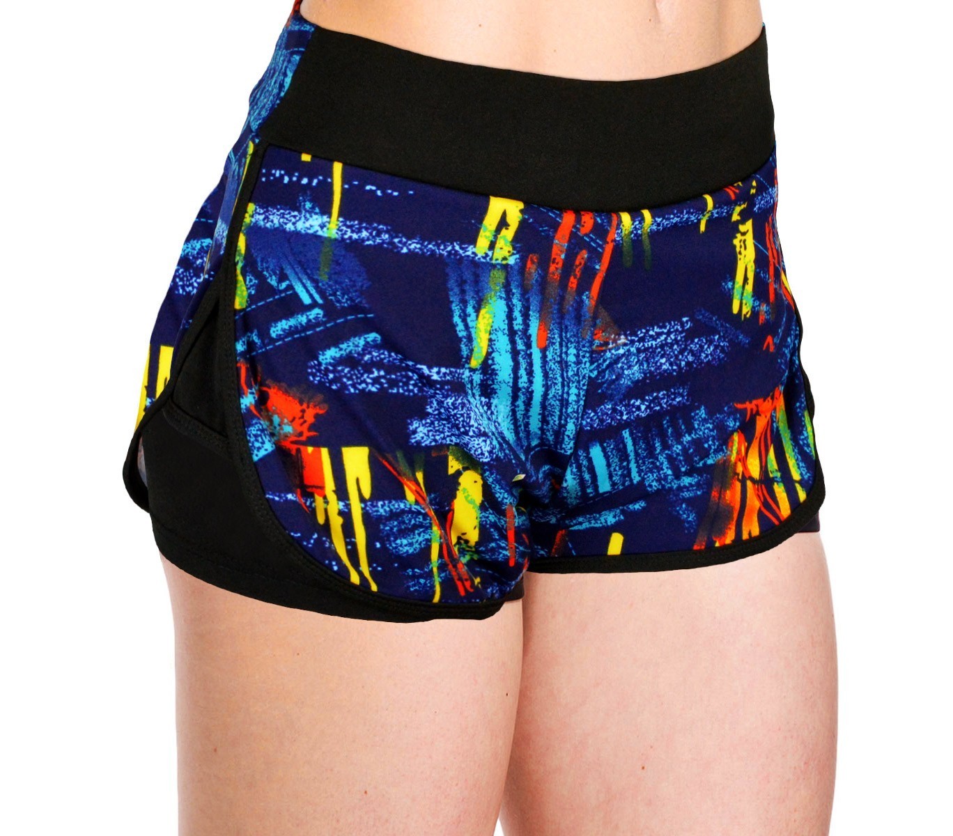 Short de sport pour femmes KZ 303 avec doublure intérieure moulante