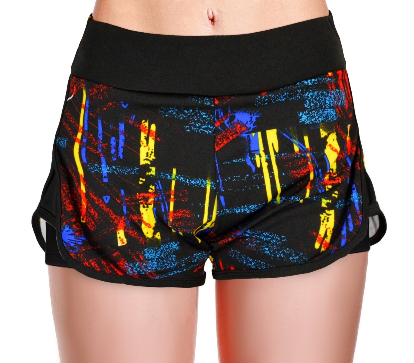 Short de sport pour femmes KZ 303 avec doublure intérieure moulante