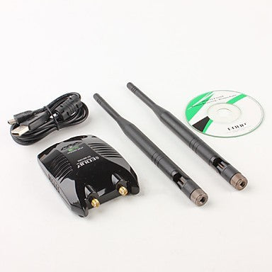 Antenne WiFi- adaptateur USB - 150Mbps USB double 6dBi 