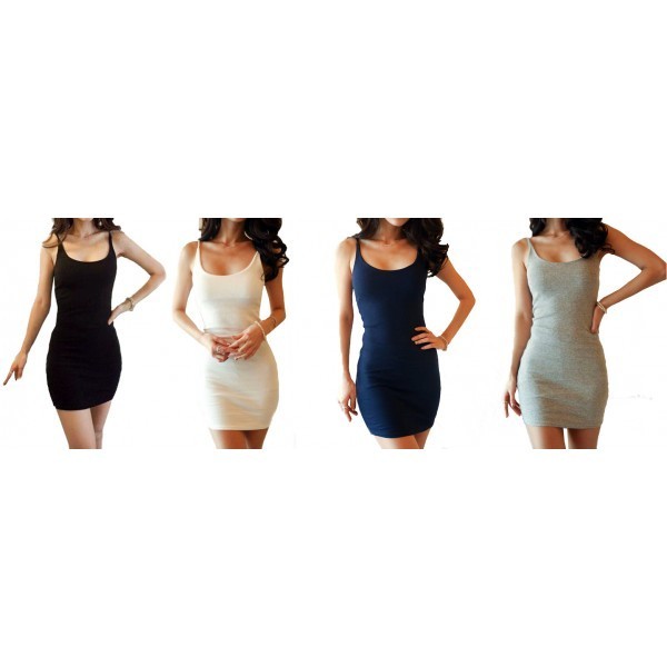 Robe femme - mod. puerto rico, robe au tissu élastique
