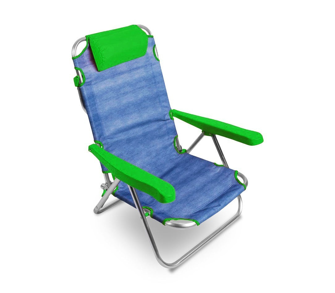 Petite chaise pour la plage  ONSHORE 379837 oreiller avec accoudoirs