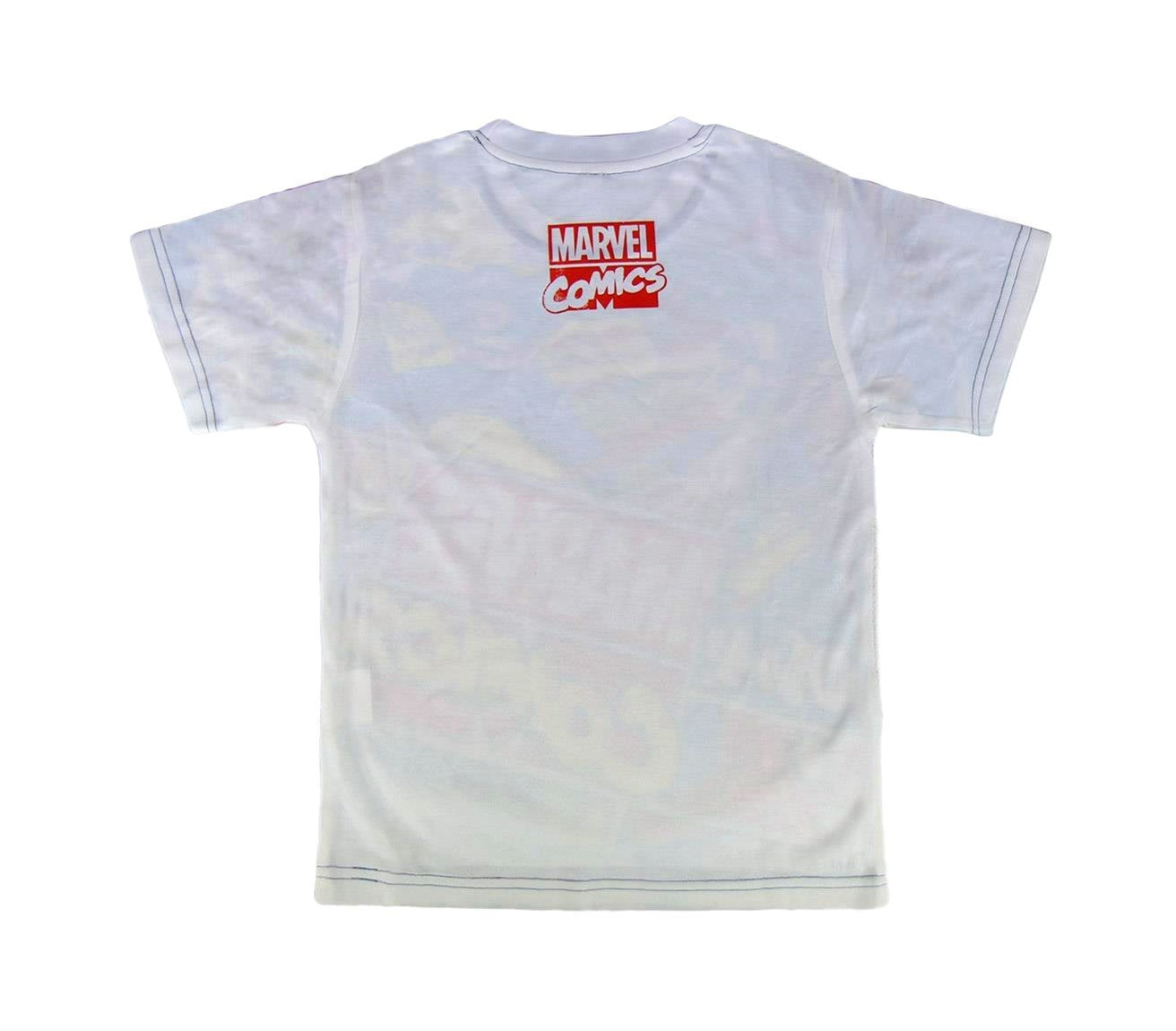 T-shirt enfant MARVEL COMICS 2200001985 perforé parcelle de 6 à 12 ans