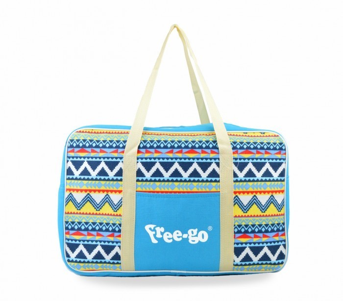 328316 Sac thermique Free-Go fantaisie ethnique à double poignée 