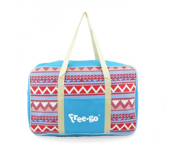 328316 Sac thermique Free-Go fantaisie ethnique à double poignée 