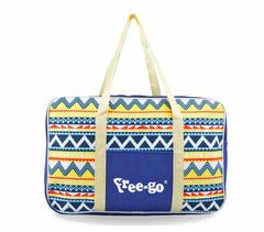 328316 Sac thermique Free-Go fantaisie ethnique à double poignée 