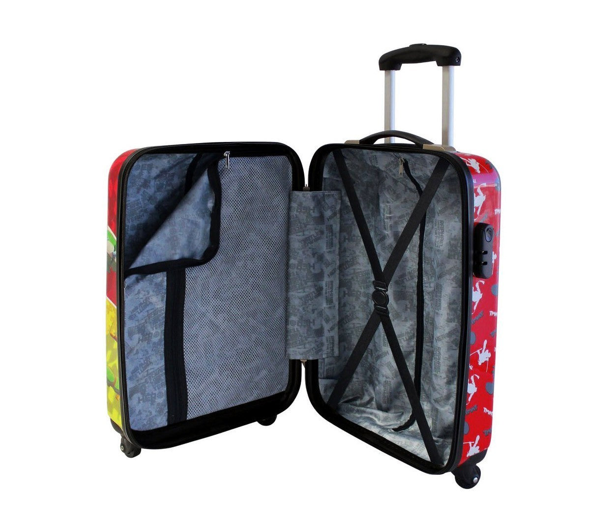 2291751 Valise ABS TORTUES NINJA rigide 34 x 55 x 20 cm