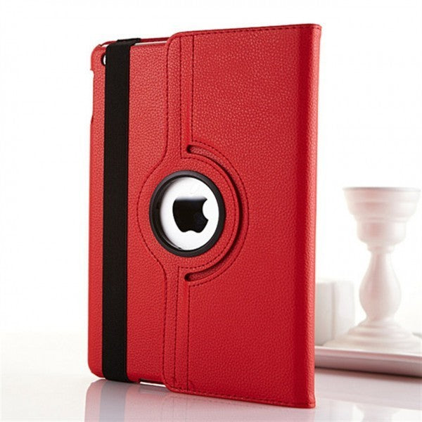 Housse compatible pour iPad en cuir synthétique 2-3-4 rotation de 360 degrés