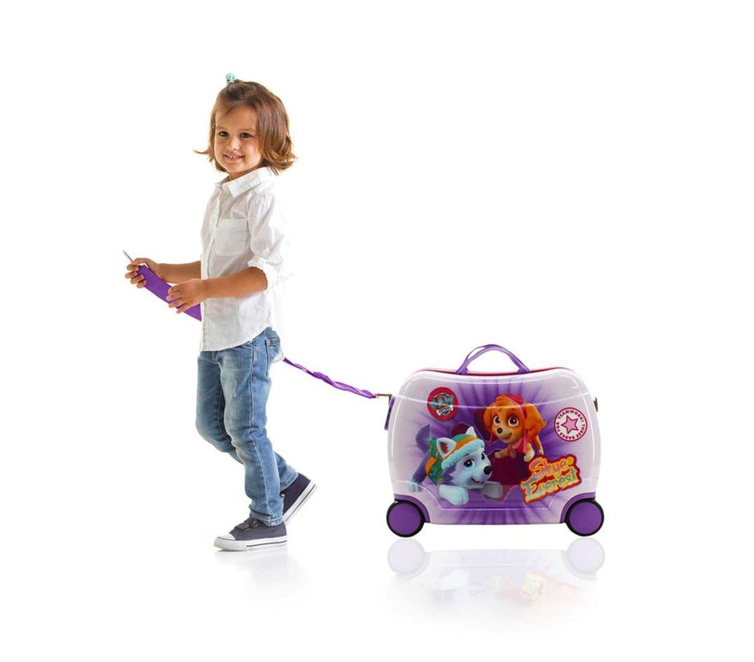 C2799951 Valise chevauchable rigide PAT PATROUILLE FILLES 50x39x20cm