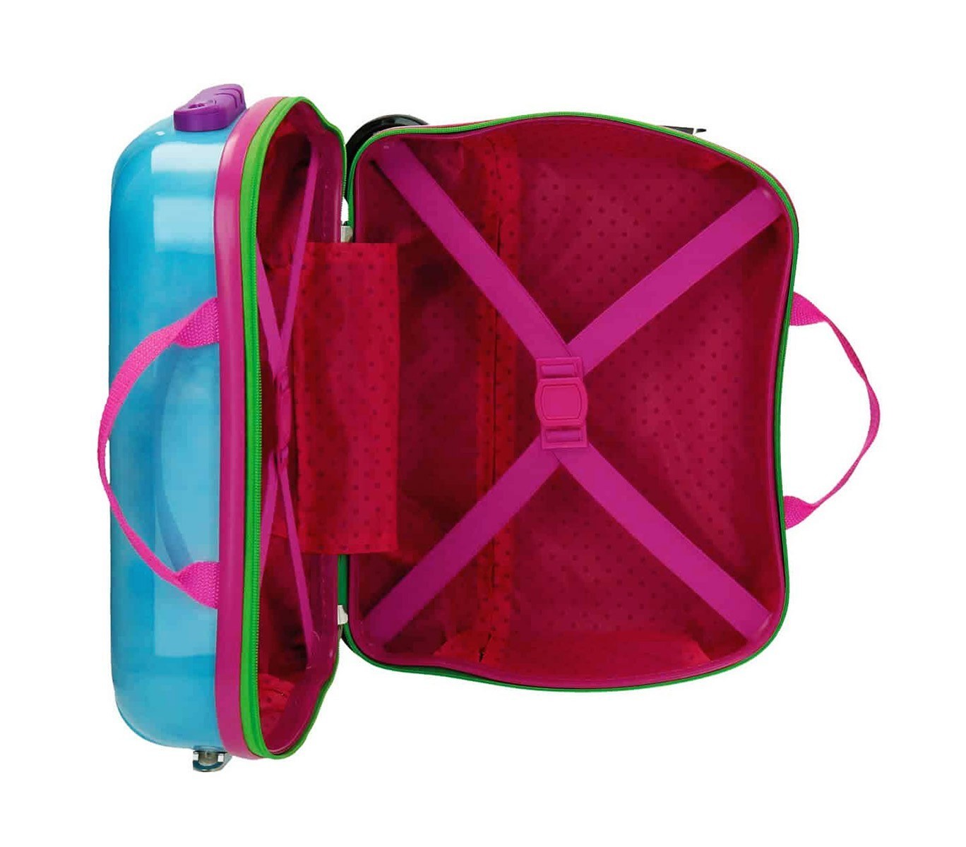 2651051 Valise chevauchable rigide Masha et Bear 50x39x20cm 