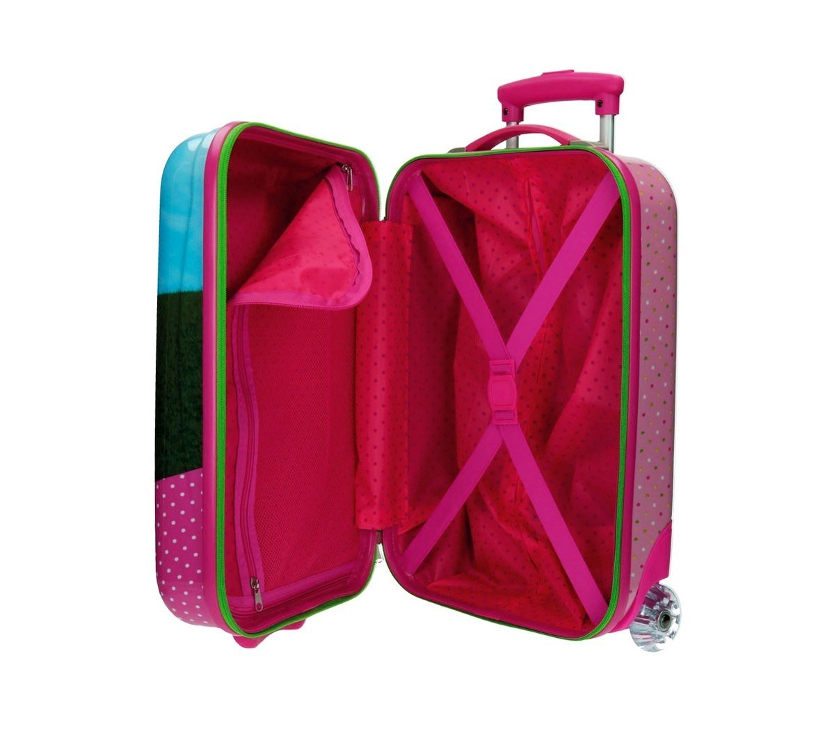 2650351 Valise rigide ABS Masha et ours 31 x 55 x 20 cm
