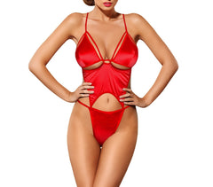 Body sexy échancré avec string art. 90473 Mod. EXTREME taille unique