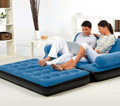 67356N Canapé gonflable de détente floqué 2 places BESTWAY 188x152x64cm