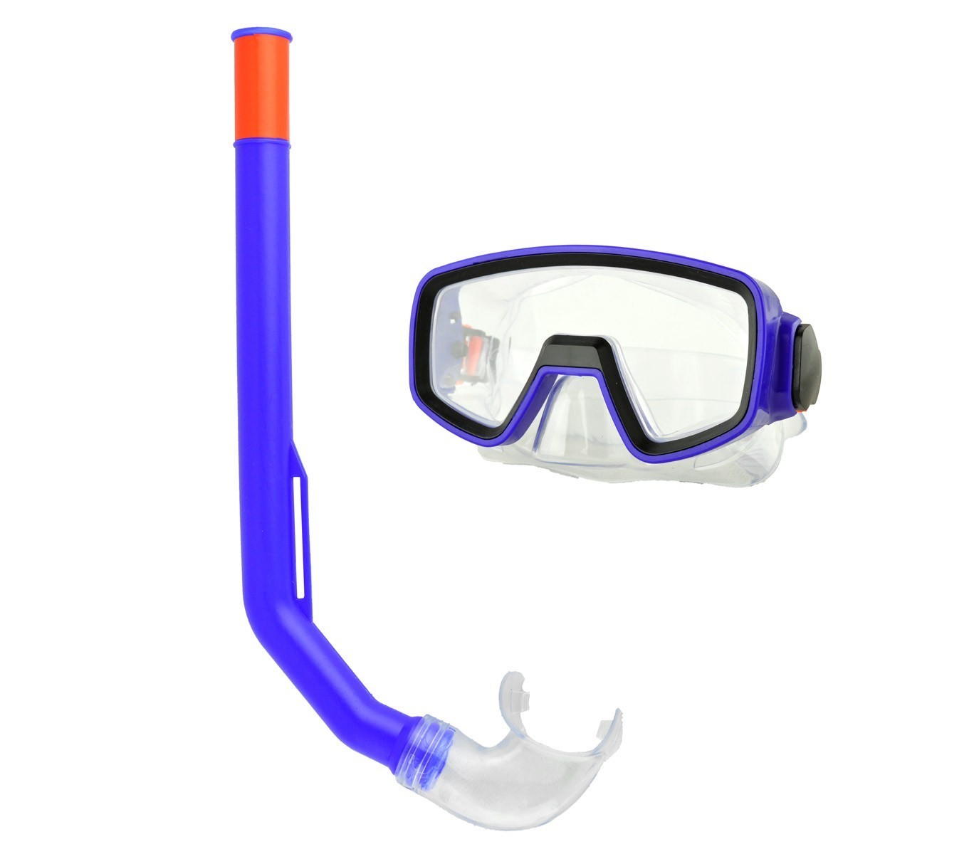 256459 Kit masque et tuba pour les enfants réglable EVERTOP en plusieurs couleur