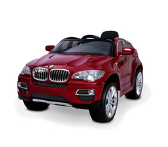 Voiture électrique LT847 pour enfants BMW X6 monoplace 12V avec télécommande