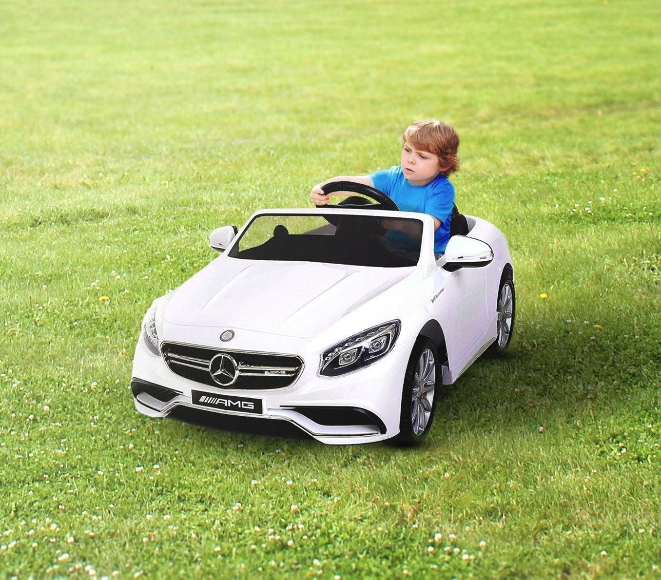 Voiture électrique LT859 enfants MERCEDES CLA monoplace 12V avec télécommande